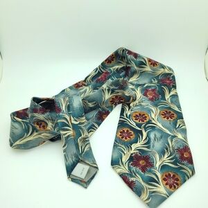 Vintage Pierre Cardin Multicolor 100% Silk Elegant Tie